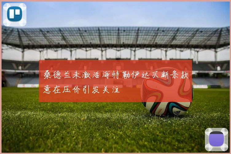 桑德兰未激活海特勒伊达买断条款意在压价引发关注